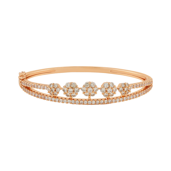 Teejh Rhea Radiance CZ Stones Rosegold Bracelet