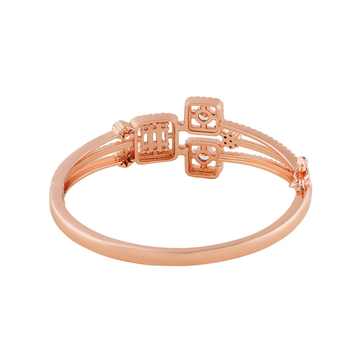 Teejh Kavya Kiran CZ Stones Rosegold Bracelet
