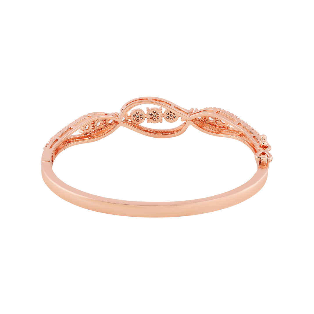 Teejh Sona Sundari CZ Stones Rosegold Bracelet
