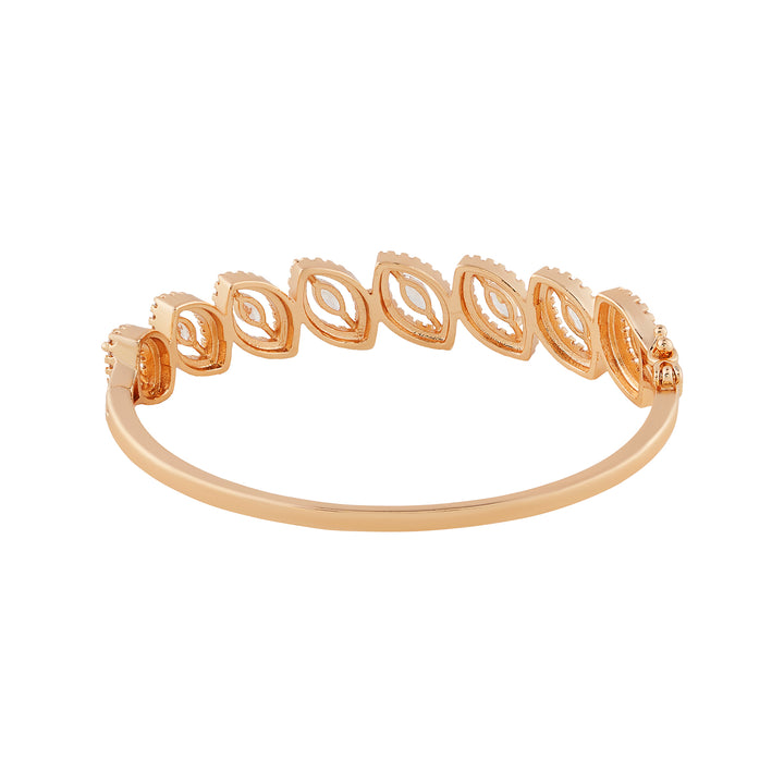 Teejh Aarti Allure CZ Stones  Rosegold Bracelet