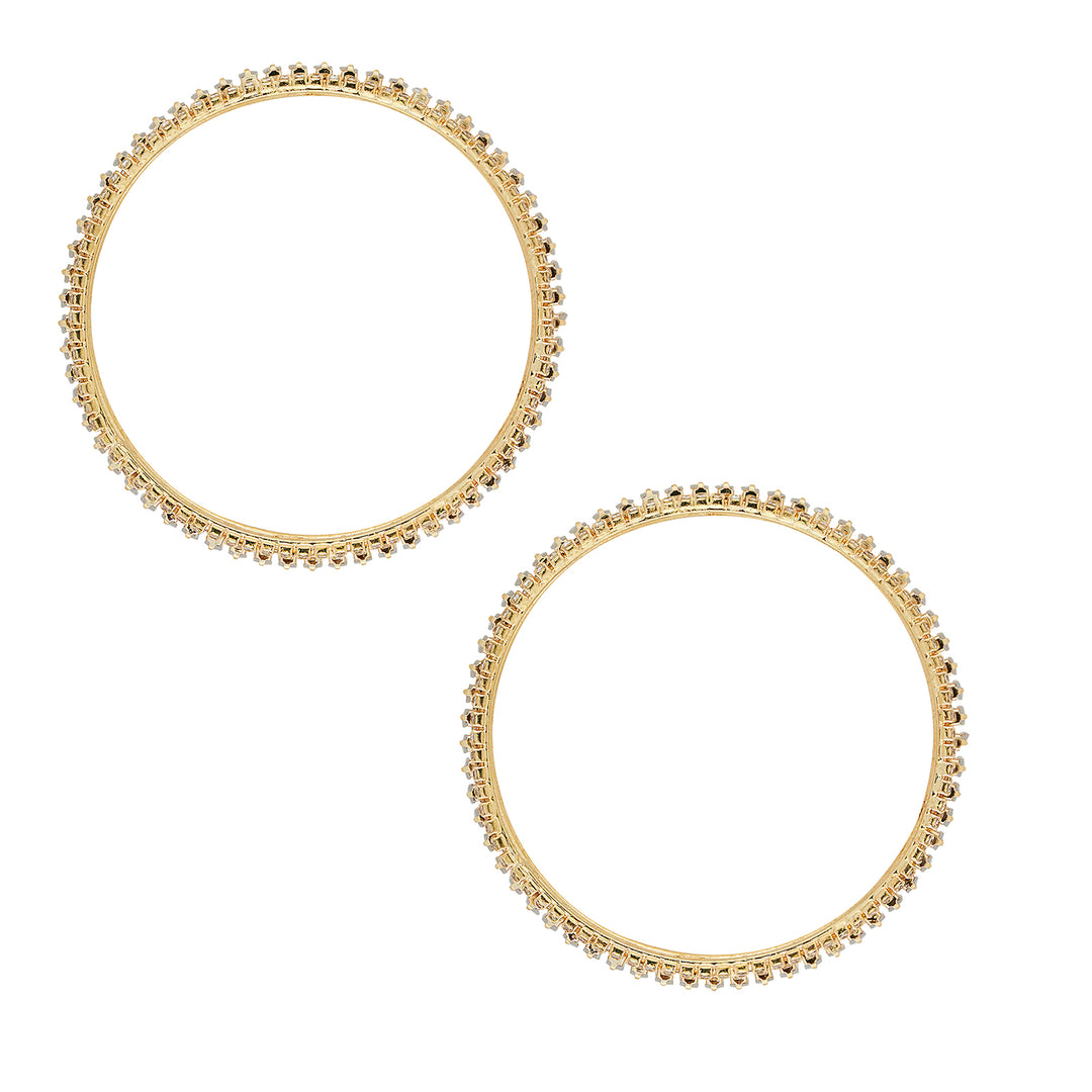 Teejh Nayab Gold Bangles