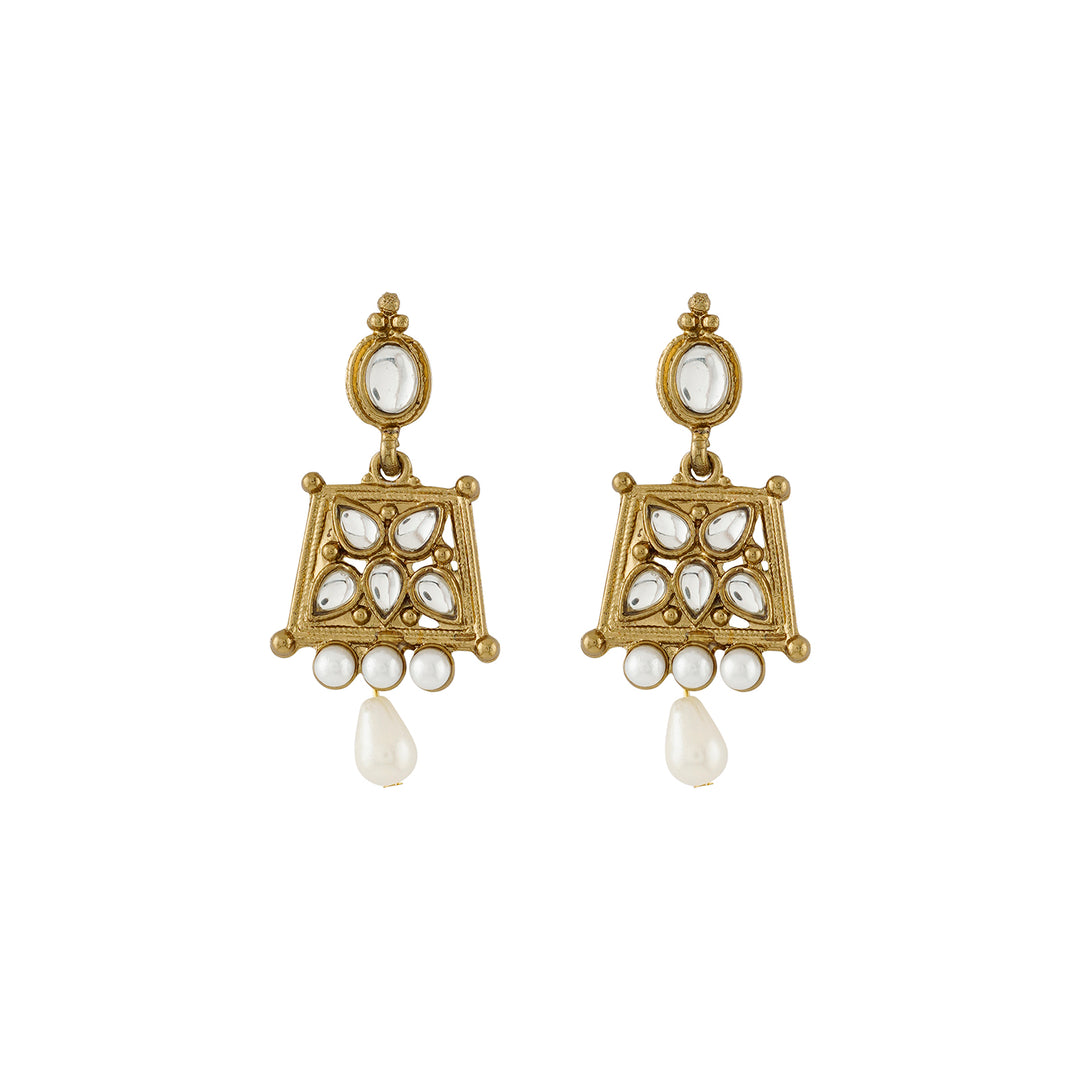 Teejh Trishya Gold Necklace Set