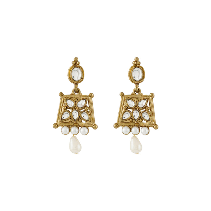 Teejh Trishya Gold Necklace Set