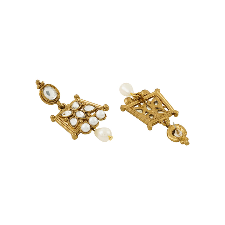 Teejh Trishya Gold Necklace Set