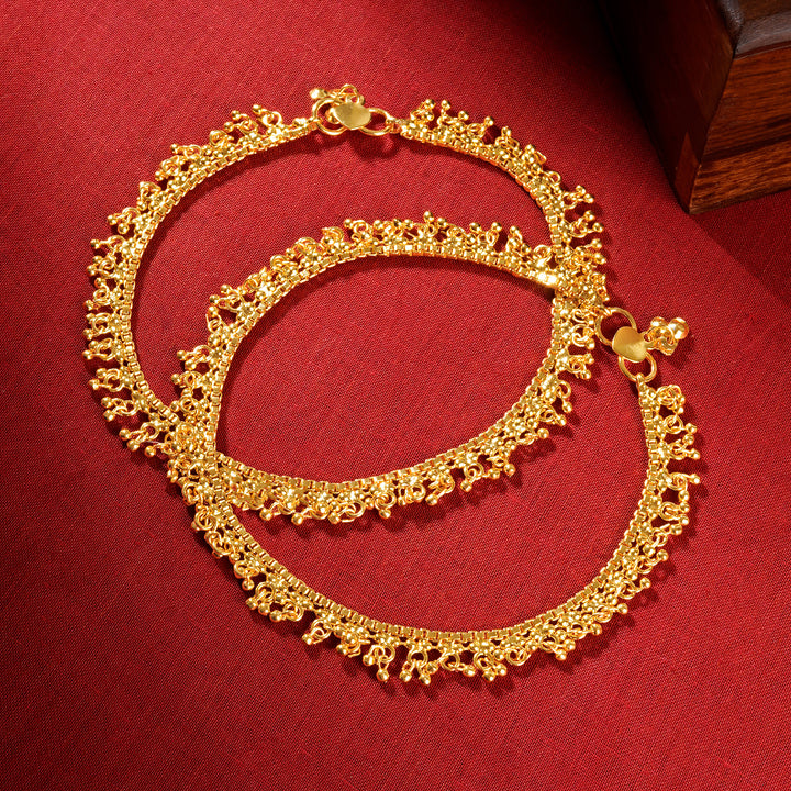 Teejh Tara Tinkle Gold Payal