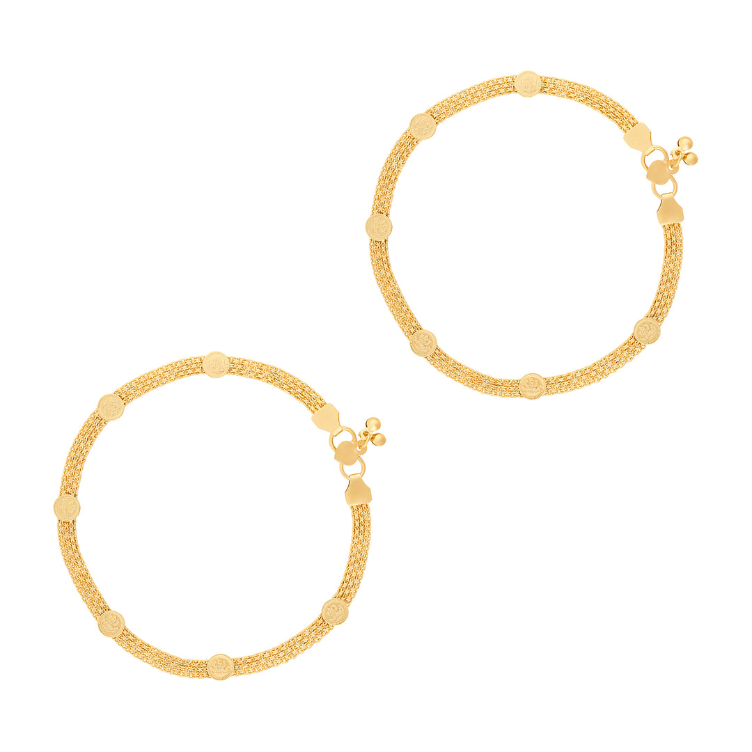 Teejh Rithika Rhythm Gold Payal