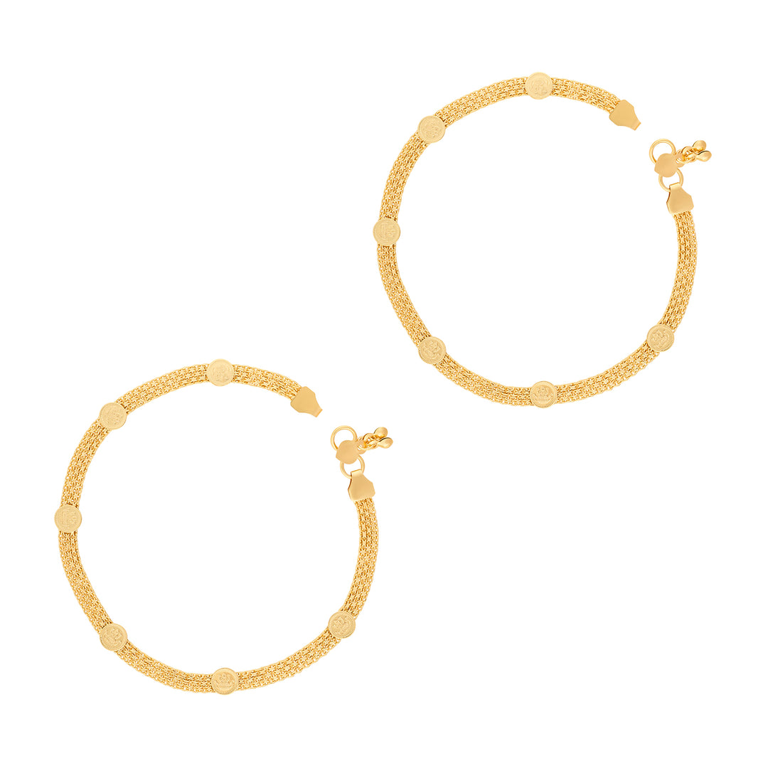 Teejh Rithika Rhythm Gold Payal