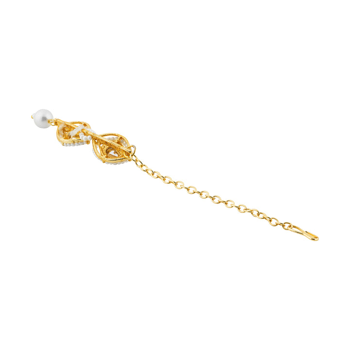 Teejh Rohina Pearl Gold Necklace set