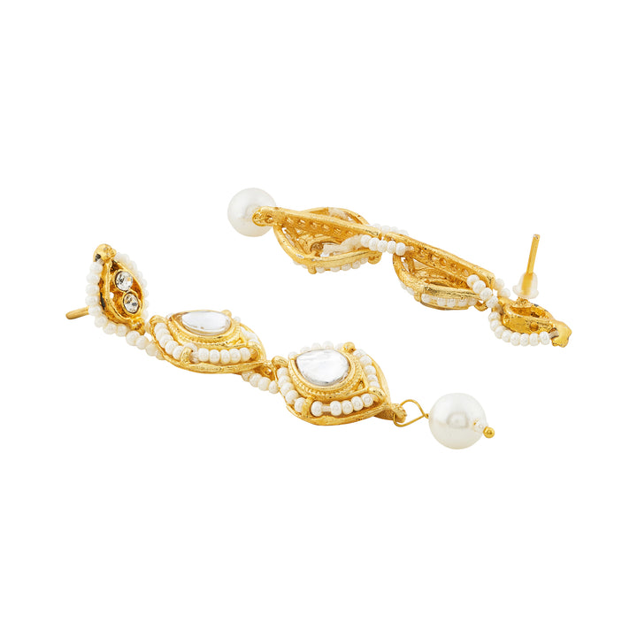 Teejh Rohina Pearl Gold Necklace set