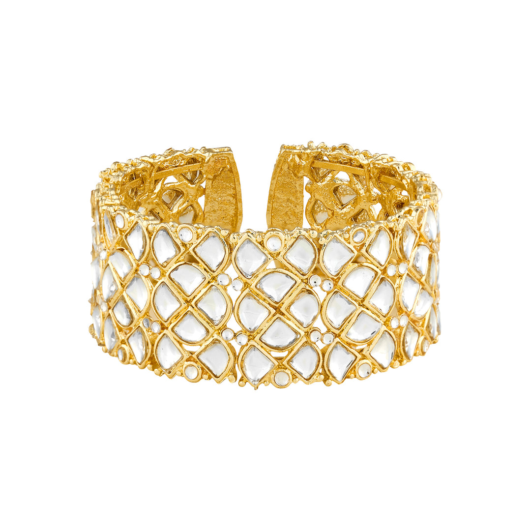 Teejh Kaarviya intricate Gold Bracelet