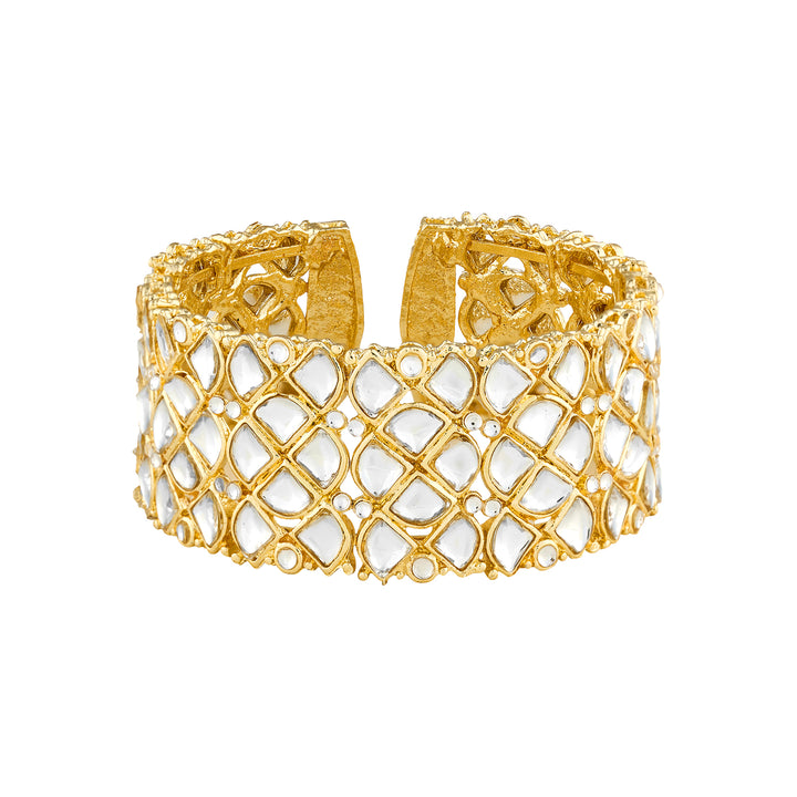 Teejh Kaarviya intricate Gold Bracelet
