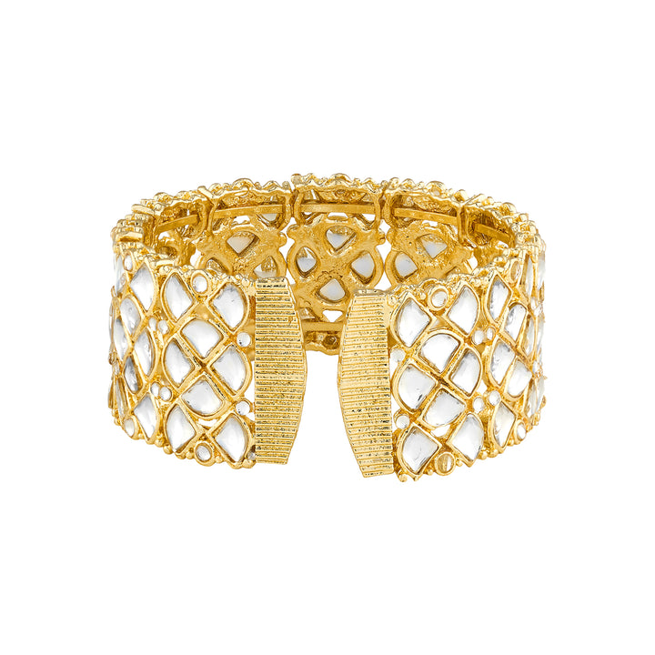 Teejh Kaarviya intricate Gold Bracelet
