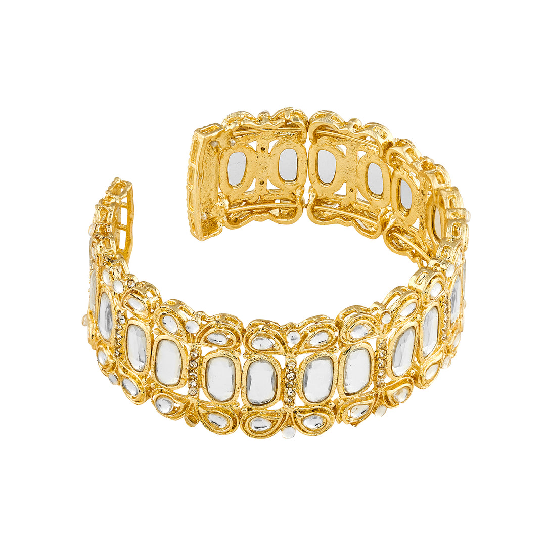 Teejh Kusumini intricate Gold Bracelet