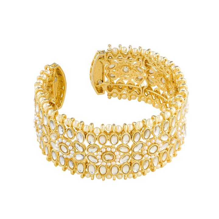 Teejh Rajitha Gold Polki Bracelet