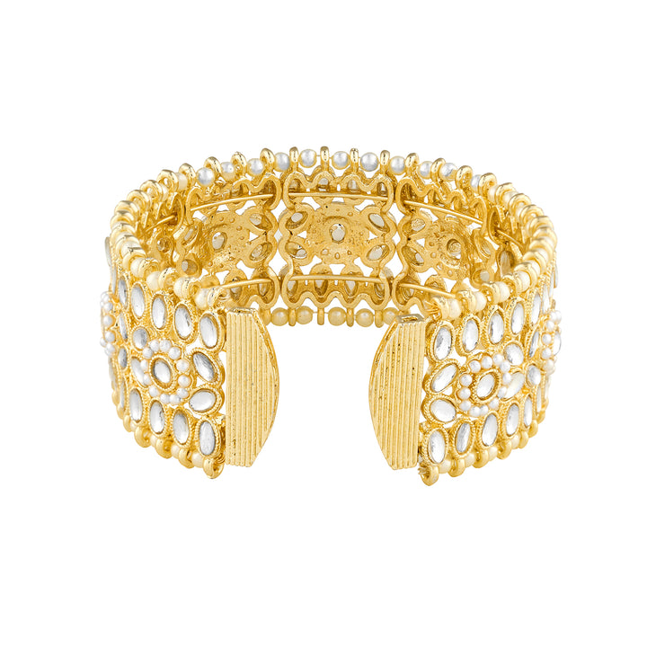 Teejh Rajitha Gold Polki Bracelet