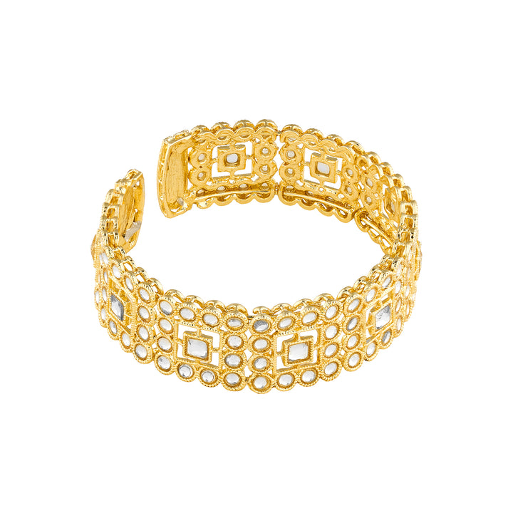 Teejh Sreeja Gold Polki Bracelet