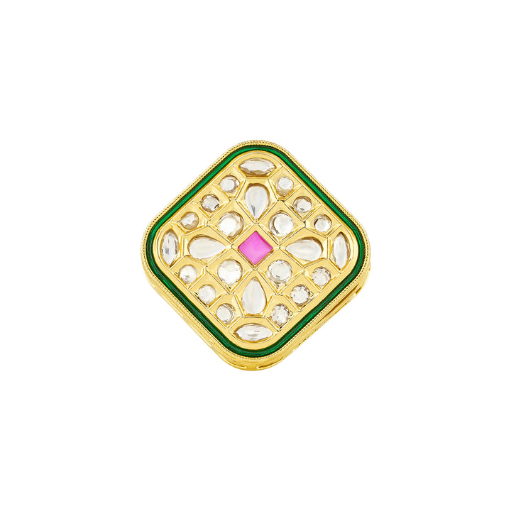 Teejh Purini Red and Gold Ring