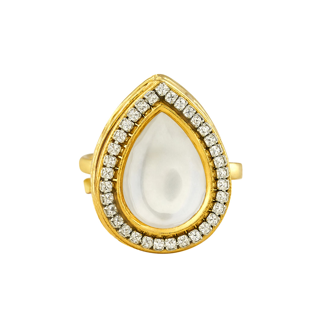 Teejh Kaanchu Gold Ring