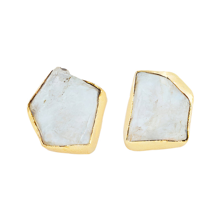Teejh Ishaya White Natural Stone Necklace Set