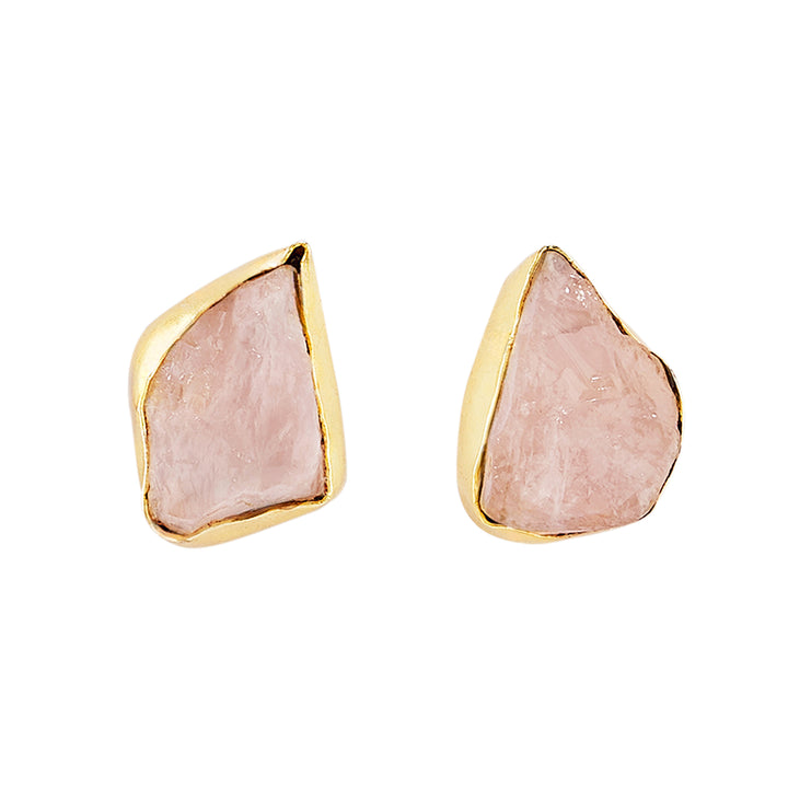 Teejh Ishaya Pink Natural Stone Necklace Set