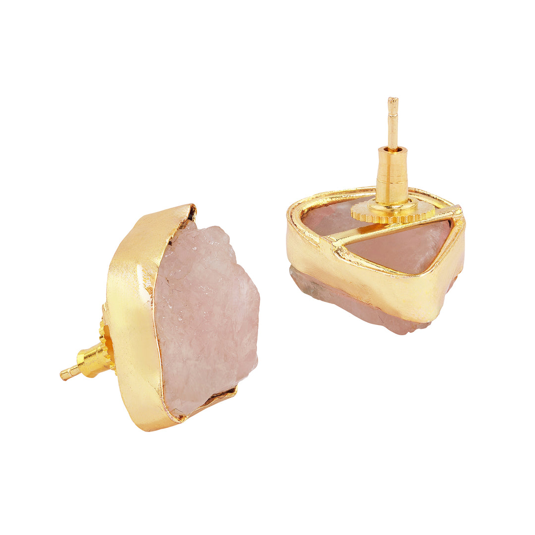 Teejh Ishaya Pink Natural Stone Necklace Set