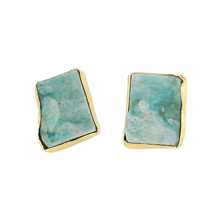 Teejh Ishaya Turquoise Natural Stone Necklace Set