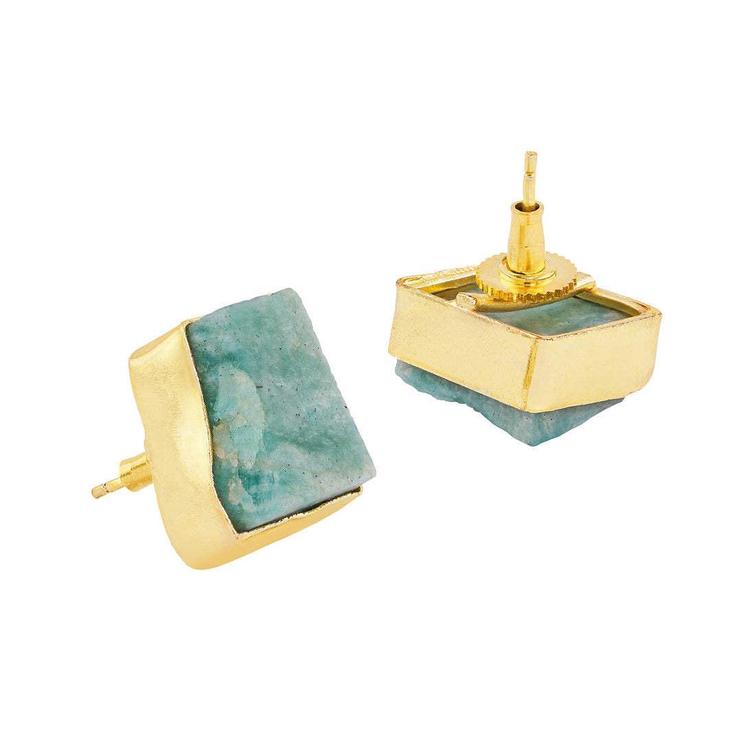 Teejh Ishaya Turquoise Natural Stone Necklace Set
