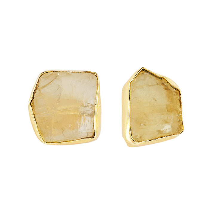 Teejh Ishaya Yellow Natural Stone Necklace Set