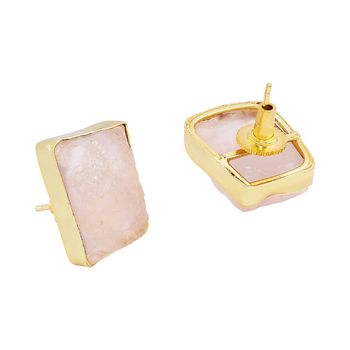 Teejh Seraya Pink Natural Stone Necklace Set