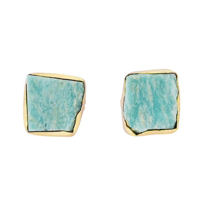 Teejh Seraya Turquoise Natural Stone Necklace Set