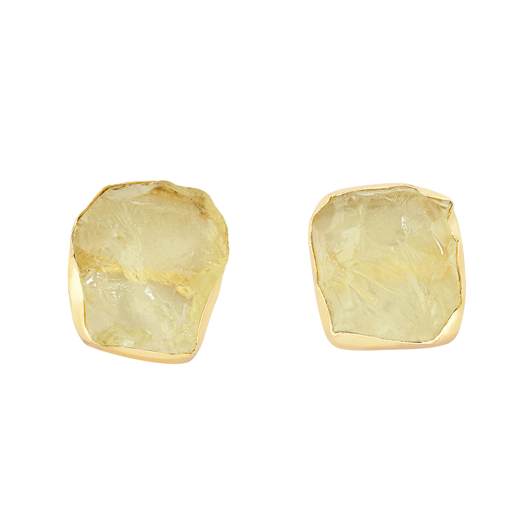 Teejh Alara Orange and Yellow Natural Necklace Set