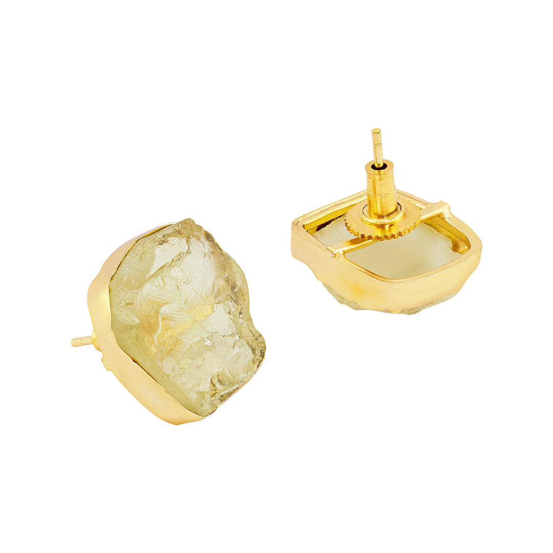 Teejh Alara Orange and Yellow Natural Necklace Set