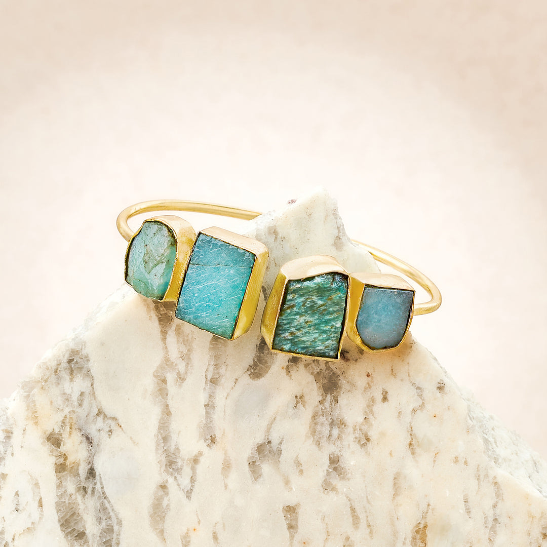 Teejh Vyana Turquoise Natural Stone Bracelet