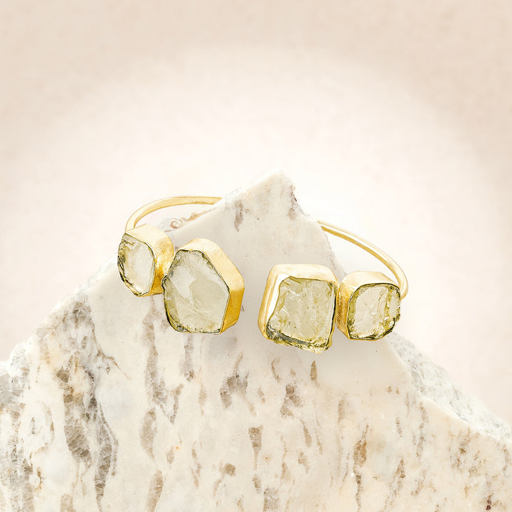 Teejh Vyana Yellow Natural Stone Bracelet