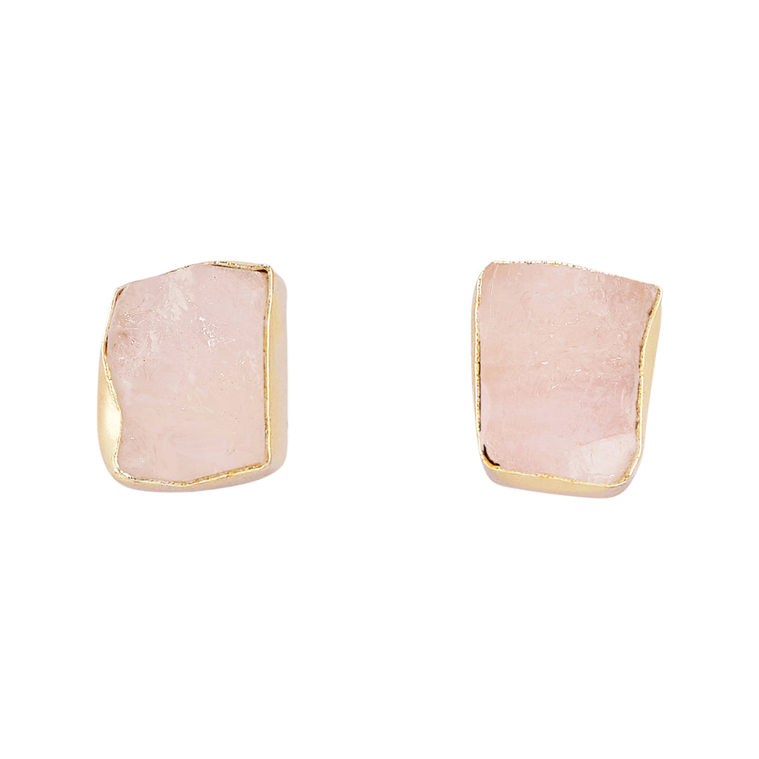 Teejh Zaaina Pink Natural Stone Necklace Set