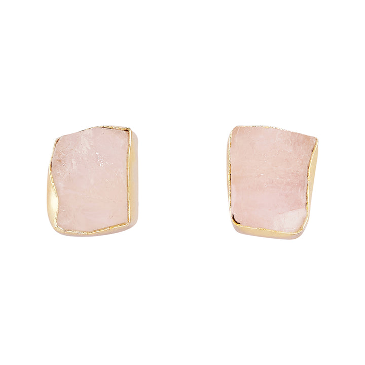 Teejh Zaaina Pink Natural Stone Necklace Set