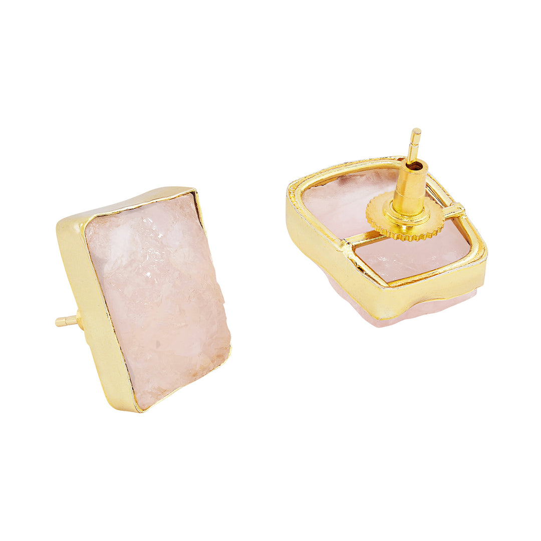 Teejh Elira Pink Natural Stone Earrings