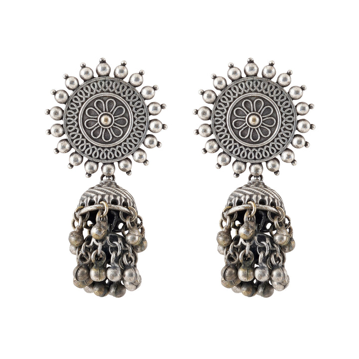 Teejh Stuti Silver Oxidised Jewelry Gift Set