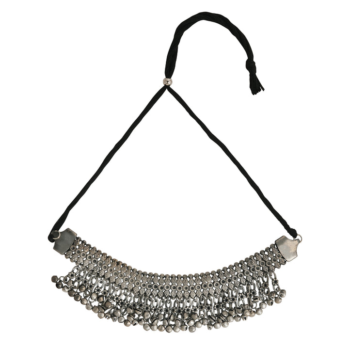 Teejh Poompuhar Oxidised Silver Jewellery Gift Set