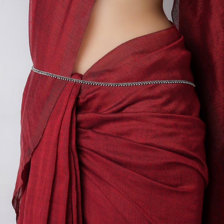 Teejh Shabari Silver Oxidised Kamarbandh