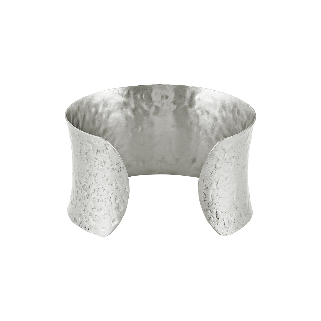 Teejh Darsala Silver Oxidised Cuff Bracelet
