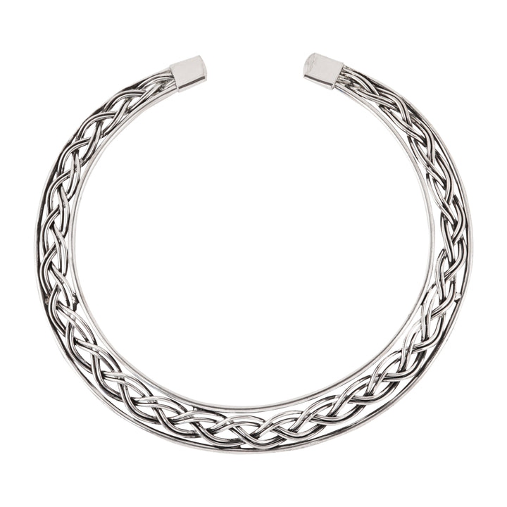 Teejh Veeradevi Silver Oxidised Necklace