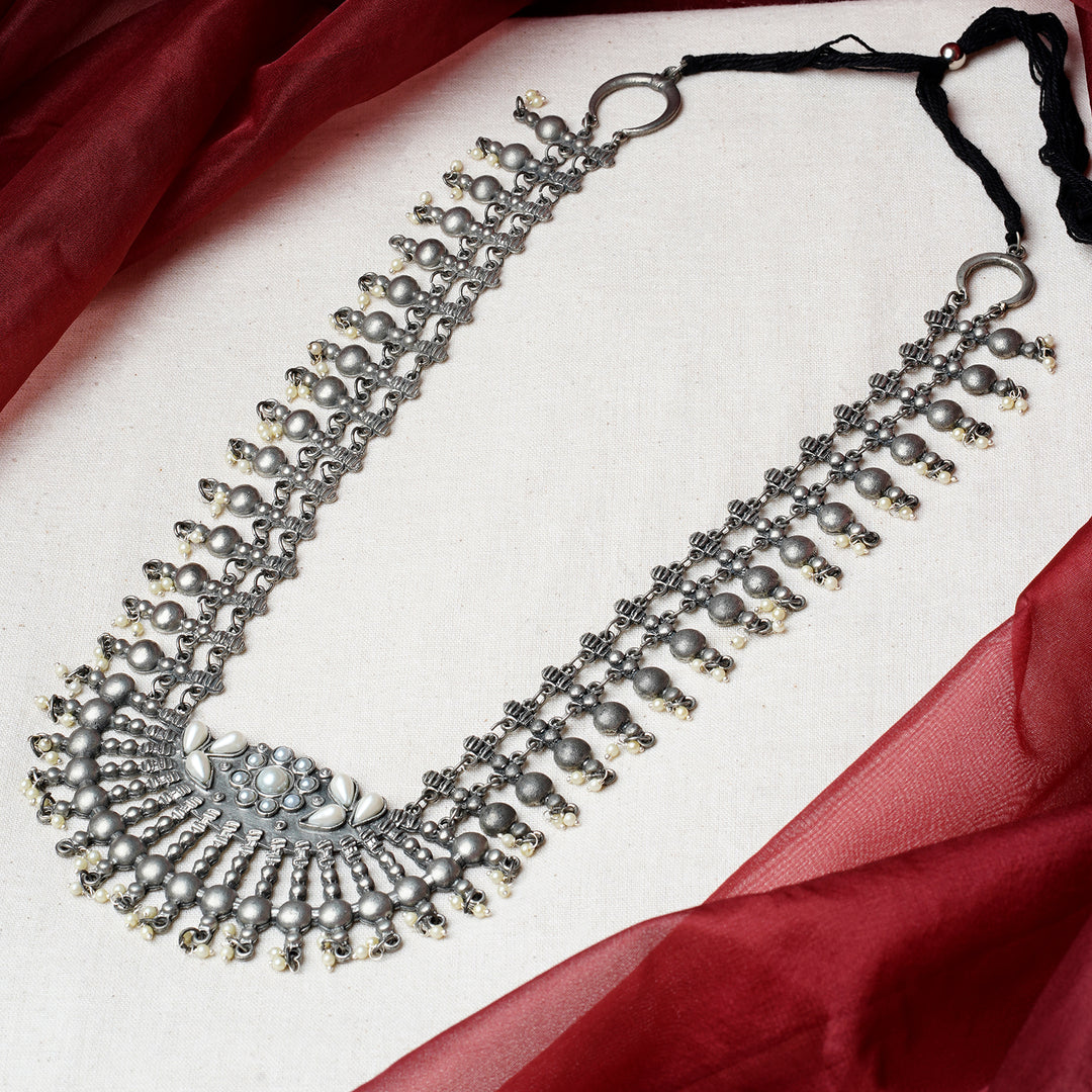 Teejh Ujjwala Oxidised Necklace