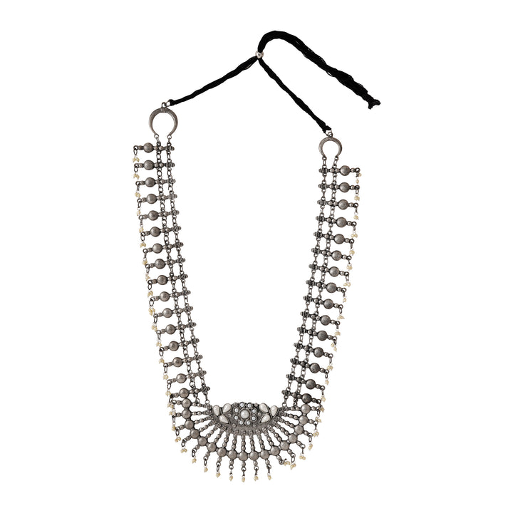 Teejh Ujjwala Oxidised Necklace