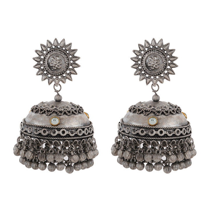 Teejh Pratibha Oxidised Earrings