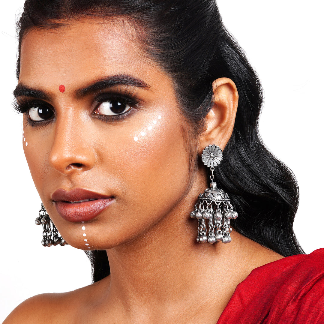 Teejh Charumati Oxidised Earrings