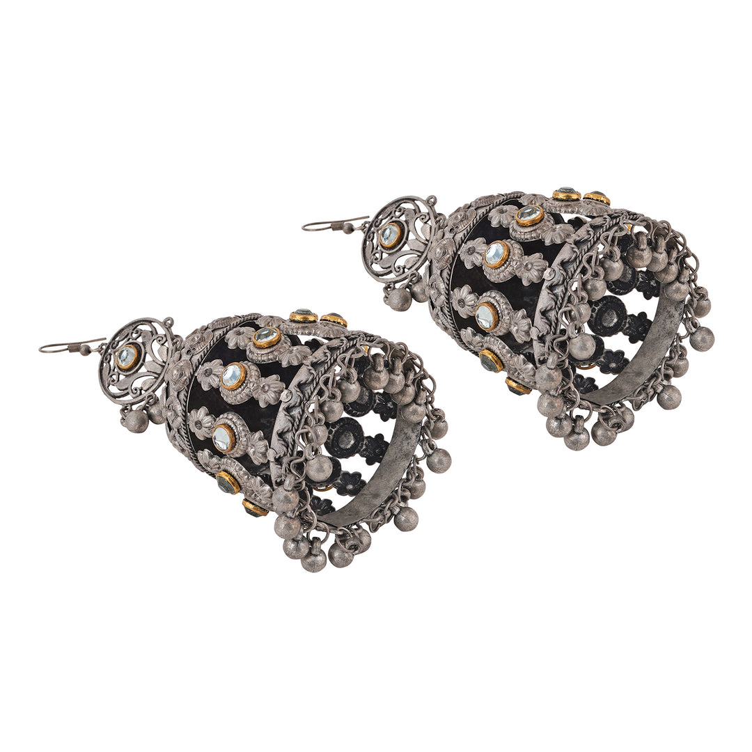 Teejh Rajnandini Oxidised Earrings