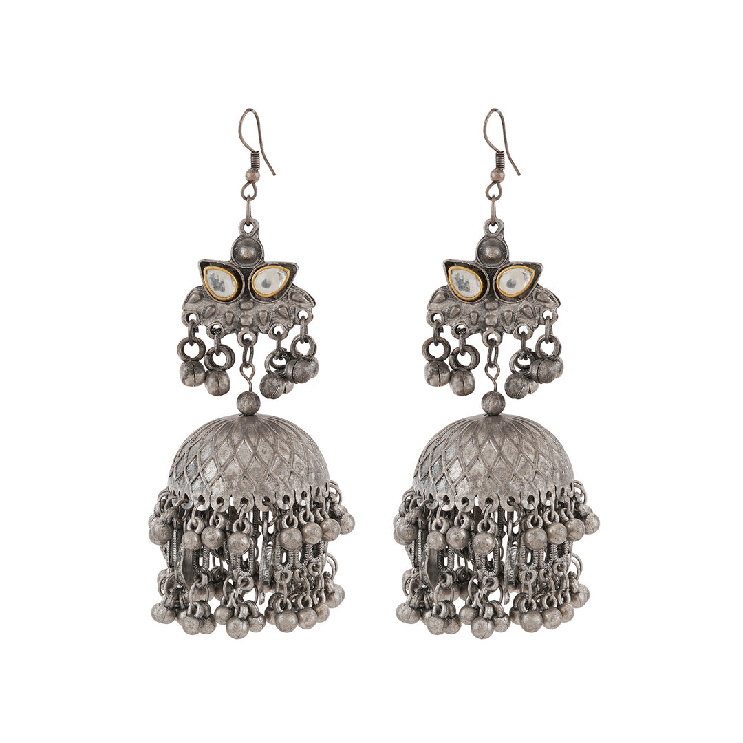 Teejh Priyanshi Oxidised Earrings