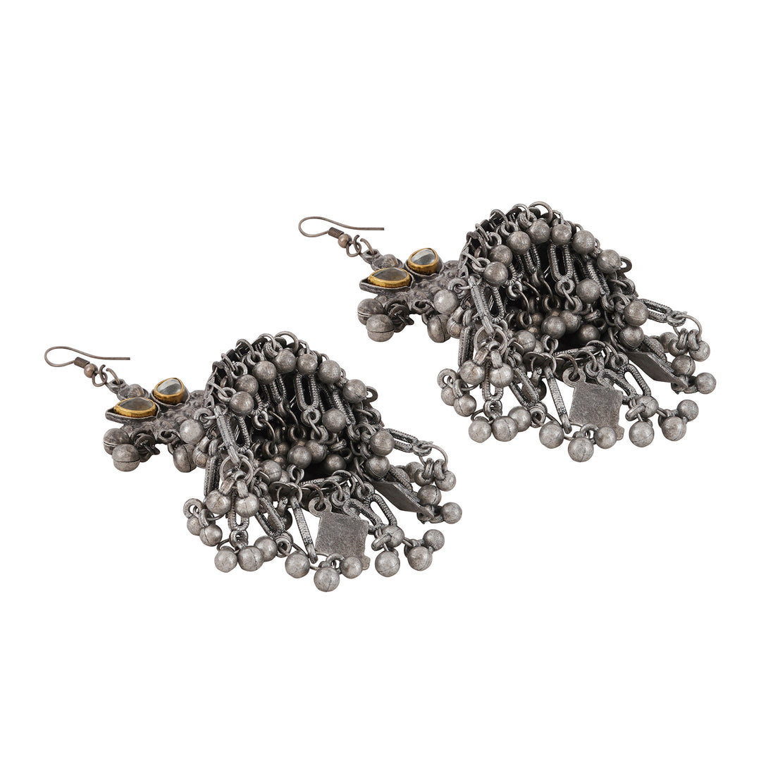 Teejh Priyanshi Oxidised Earrings
