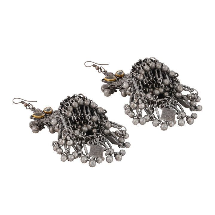 Teejh Priyanshi Oxidised Earrings